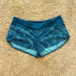Women’s Lululemon Speed up Lined short 2.5”